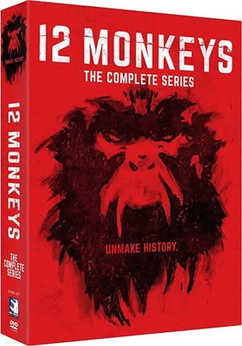 12 Monkeys Complete Series 1-4 DVD Wholesale (8-Disc 2015-2018)