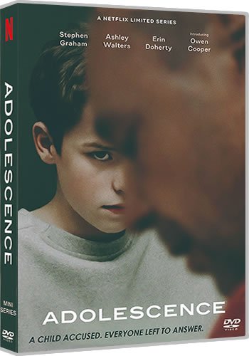 Adolescence Season 1 (2-Disc DVD 2025)