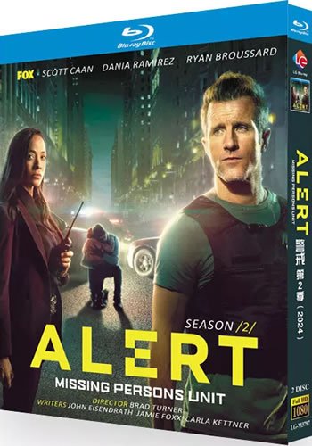 Alert Missing Persons Unit Series 2 (2-Disc Blu-ray 2024)