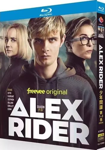Alex Rider Series 1-3 (4-Disc Blu-ray Box Set 2020-2024)