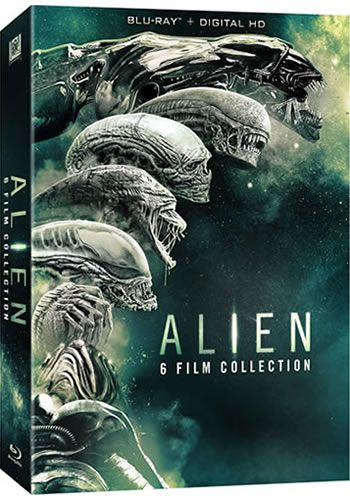 Alien 6-Film Collection Blu-ray Wholesale (6-Disc 1979-2017)