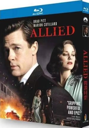 Allied Movie (1-Disc Blu-ray 2016)