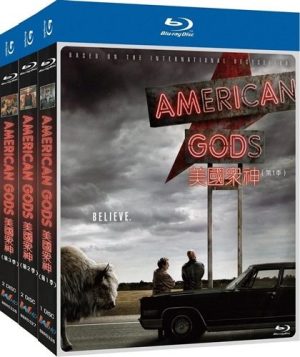 American Gods Series 1-3 (5-Disc Blu-ray Box Set 2017-2021)