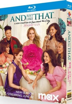 And Just Like That Series 1-2 (3-Disc Blu-ray Box Set 2021-2023)