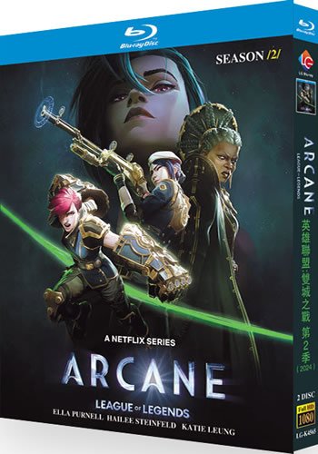 Arcane League of Legends Series 2 (2-Disc Blu-ray 2024)