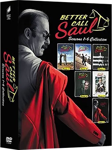 Better Call Saul Complete Series 1-6 DVD Wholesale (18-Disc 2015-2022)