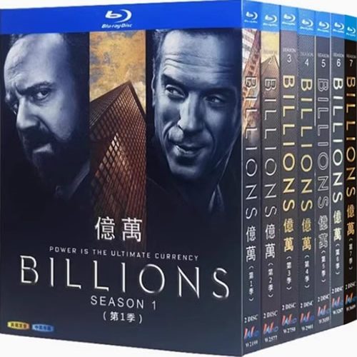 Billions Series 1-7 (14-Disc Blu-ray Box Set 2016-2023)