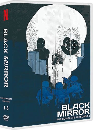 Black Mirror Series 1-6 (12-Disc DVD Box Set 2011-2023)