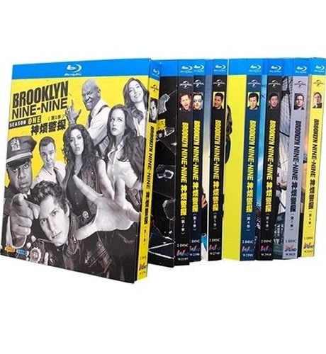 Brooklyn Nine-Nine Series 1-8 (14-Disc Blu-ray Box Set 2013-2021)