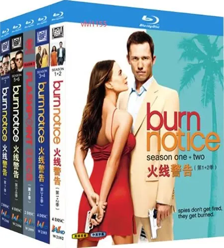 Burn Notice Series 1-8 (14-Disc Blu-ray Box Set 2007-2013)