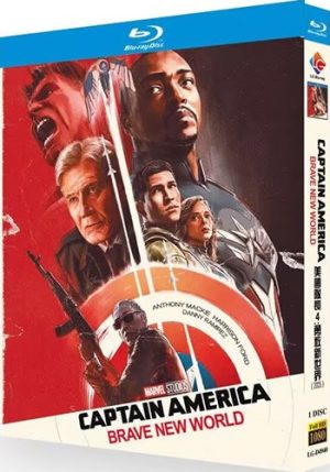 Captain America: Brave New World Movie (1-Disc Blu-ray 2025)