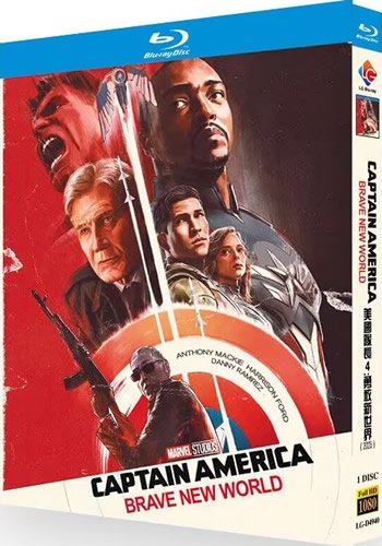 Captain America: Brave New World Movie (1-Disc Blu-ray 2025)