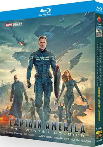 Captain America: The Winter Soldier Movie (1-Disc Blu-ray 2014)