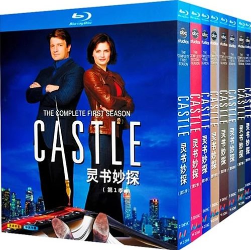 Castle Series 1-8 (23-Disc Blu-ray Box Set 2009-2016)