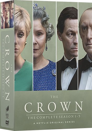 The Crown Complete Series 1-5 DVD Wholesale (20-Disc 2016-2022)