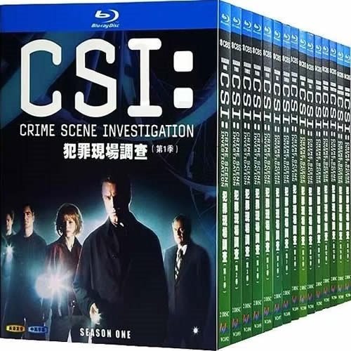 CSI Crime Scene Investigation Series 1-15 (30-Disc Blu-ray Box Set 2000-2015)