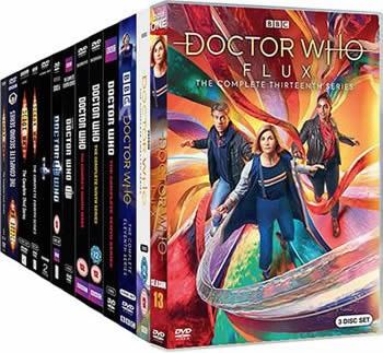 Doctor Who Complete Series 1-13 DVD Wholesale (65-Disc 2005-2022)
