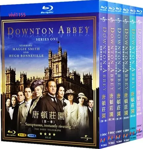 Downton Abbey Series 1-6 (12-Disc Blu-ray Box Set 2025)