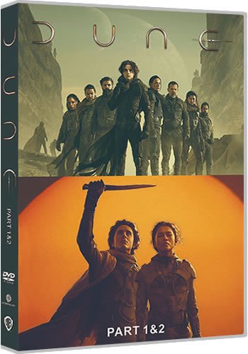 Dune Part 1 & 2 DVD Wholesale (2-Disc 2024)