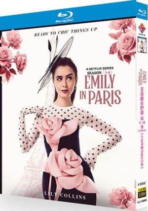 Emily in Paris Series 1-4 (4-Disc Blu-ray Box Set 2020-2024)