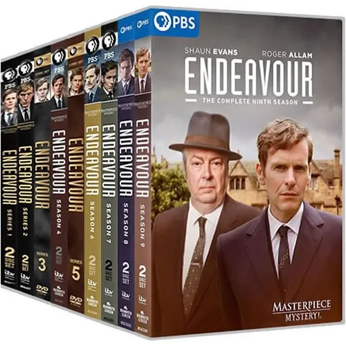 Endeavour Complete Series 1-9 DVD Wholesale (20-Disc 2012-2023)