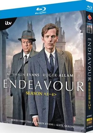 Endeavour Series 1-4 (4-Disc Blu-ray Box Set 2013-2017)