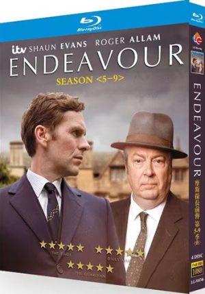 Endeavour Series 5-9 (4-Disc Blu-ray Box Set 2018-2023)
