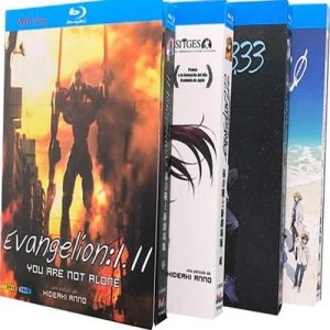 Evangelion 1-4 Movie (4-Disc Blu-ray 2007-2021)
