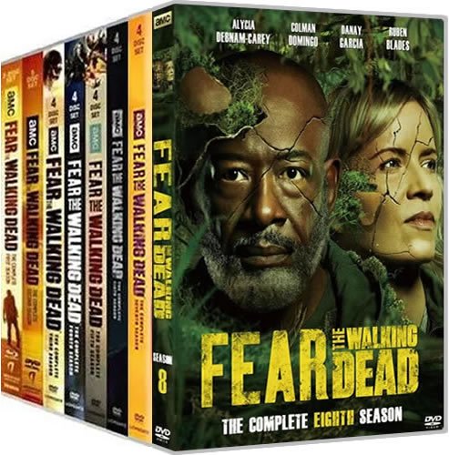 Fear the Walking Dead Seasons 1-8 DVD Wholesale (32-Disc 2015-2023)