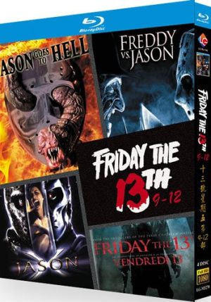 Friday the 13th Part 9-12 Movie (4-Disc Blu-ray 1993-2009)