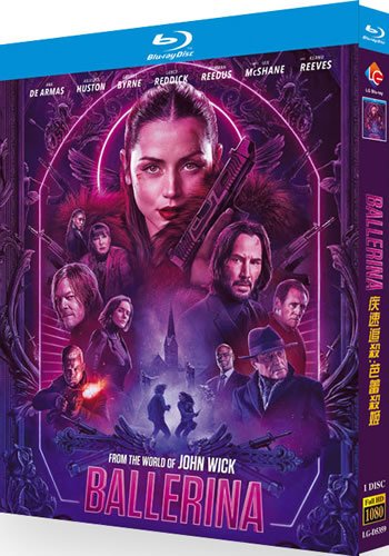 From the World of John Wick: Ballerina Movie (1-Disc Blu-ray 2025)