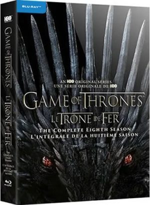 Game of Thrones Season 8 Blu-ray Wholesale (3-Disc 2019)