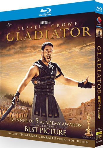 Gladiator Movie (1-Disc Blu-ray 2000)