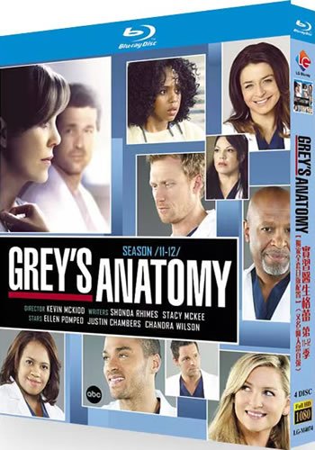 Grey’s Anatomy Series 11-12 (4-Disc Blu-ray Box Set 2014-2016)