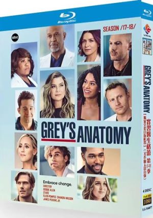 Grey’s Anatomy Series 17-18 (4-Disc Blu-ray Box Set 2020-2022)
