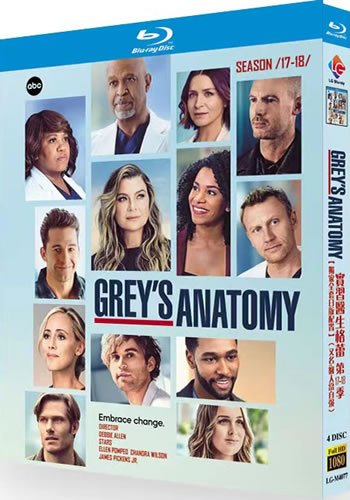Grey’s Anatomy Series 17-18 (4-Disc Blu-ray Box Set 2020-2022)