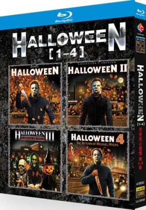 Halloween 1-4 Movie (4-Disc Blu-ray 1978-1988)