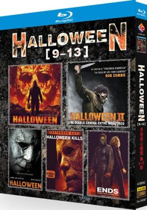 Halloween 9-13 Movie (4-Disc Blu-ray 2007-2020)