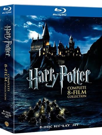 Harry Potter Complete 8-Film Collection Blu-ray Wholesale (8-Disc 2001-2011)