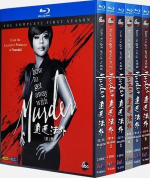 How to Get Away with Murder Series 1-6 (12-Disc Blu-ray Box Set 2014-2020)