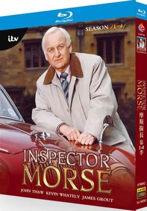 Inspector Morse Series 1-4 (4-Disc Blu-ray Box Set 1987-1990)