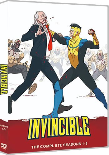 Invincible Series 1-3 (6-Disc DVD Box Set 2021-2025)