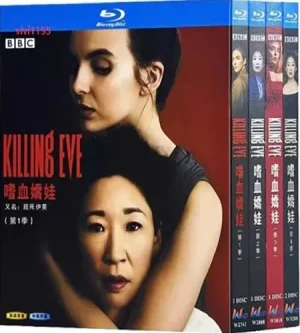 Killing Eve Series 1-4 (5-Disc Blu-ray Box Set 2025)