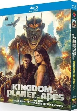 Kingdom of the Planet of the Apes Movie (1-Disc Blu-ray 2024)