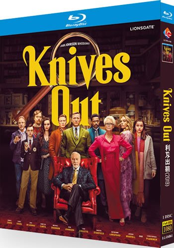 Knives Out Movie (1-Disc Blu-ray 2019)