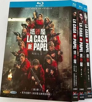 La casa de papel Series 1-5 (8-Disc Blu-ray Box Set 2017-2021)