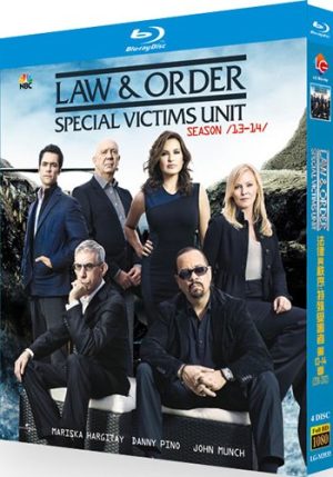 Law and Order Special Victims Unit Series 13-14 (4-Disc Blu-ray Box Set 2011-2012)