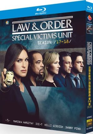 Law and Order Special Victims Unit Series 17-18 (4-Disc Blu-ray Box Set 2015-2016)
