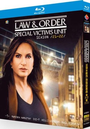 Law and Order Special Victims Unit Series 21-22 (4-Disc Blu-ray Box Set 2019-2020)