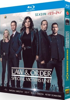 Law and Order Special Victims Unit Series 23-24 (4-Disc Blu-ray Box Set 2021-2022)